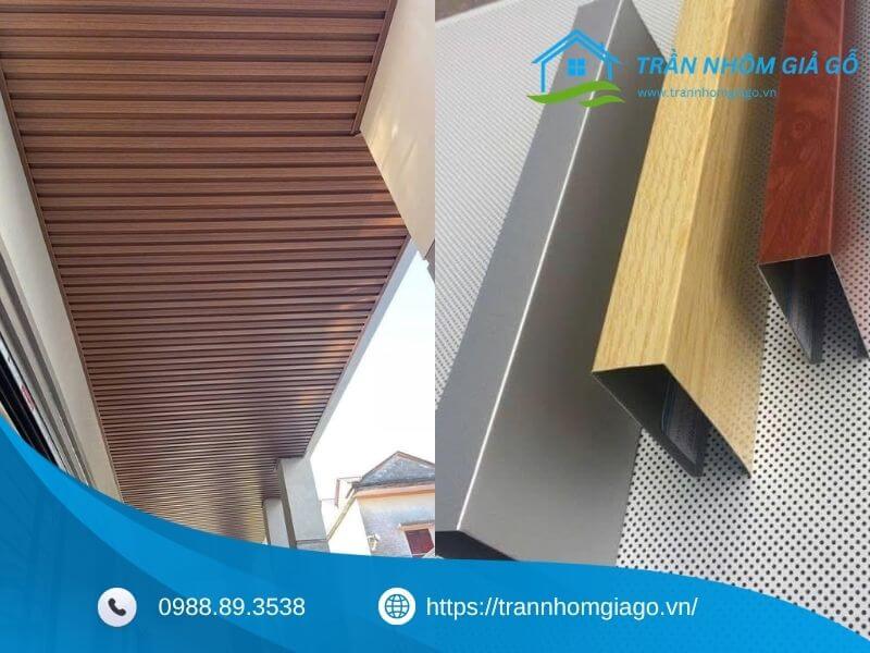 Tìm hiểu khái niệm của la phông nhôm giả gỗ