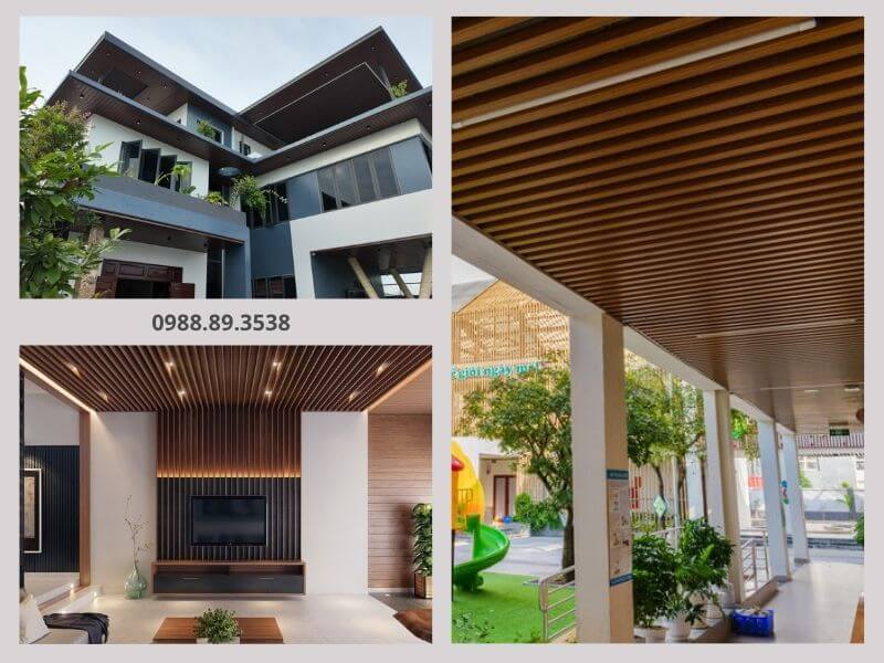 Chọn trần nhôm vân gỗ tùy theo nhu cầu