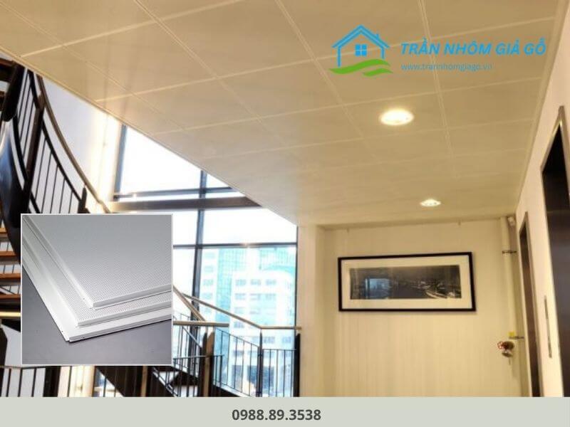 Mẫu trần nhôm Clip-in