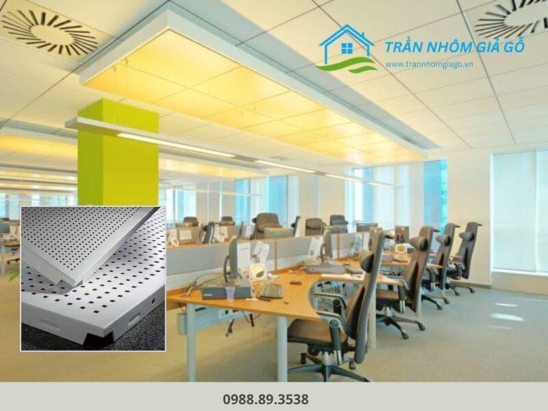 Mẫu trần nhôm Lay-in