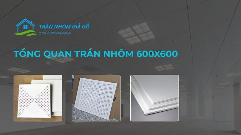 Tổng quan trần nhôm 600x600