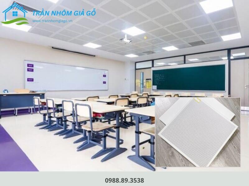 Trần Clip-in 600x600 đục lỗ