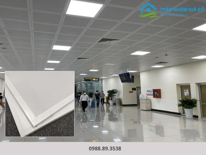 Trần nhôm cài Clip-in