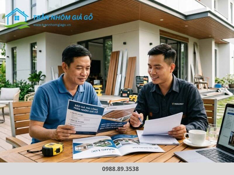 Trần Nhôm Giả Gỗ- Đơn vị chuyên thi công hệ trần nhôm