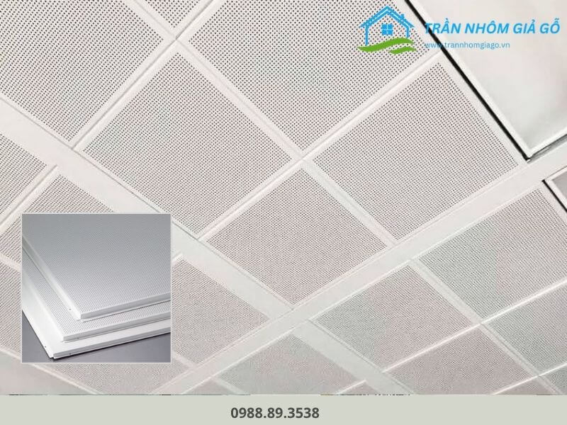 Trần nhôm Lay-in đục lỗ